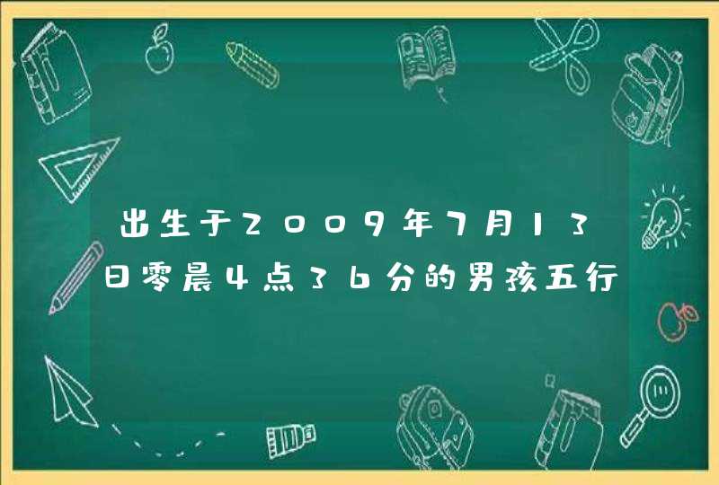 出生于2009年7月13日零晨4点36分的男孩五行缺什么？起名叫张佑泽好么？,第1张