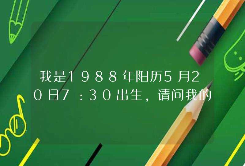 我是1988年阳历5月20日7：30出生，请问我的生辰星位和月亮星位在什么座？,第1张