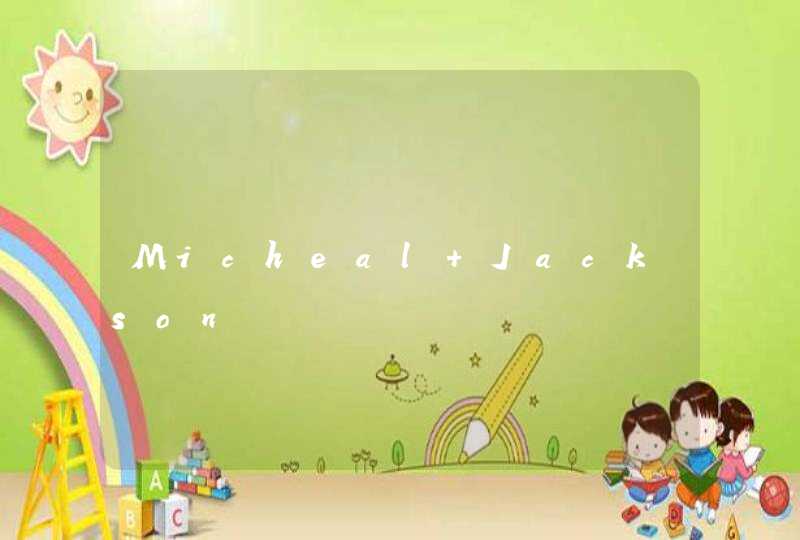 Micheal Jackson,第1张